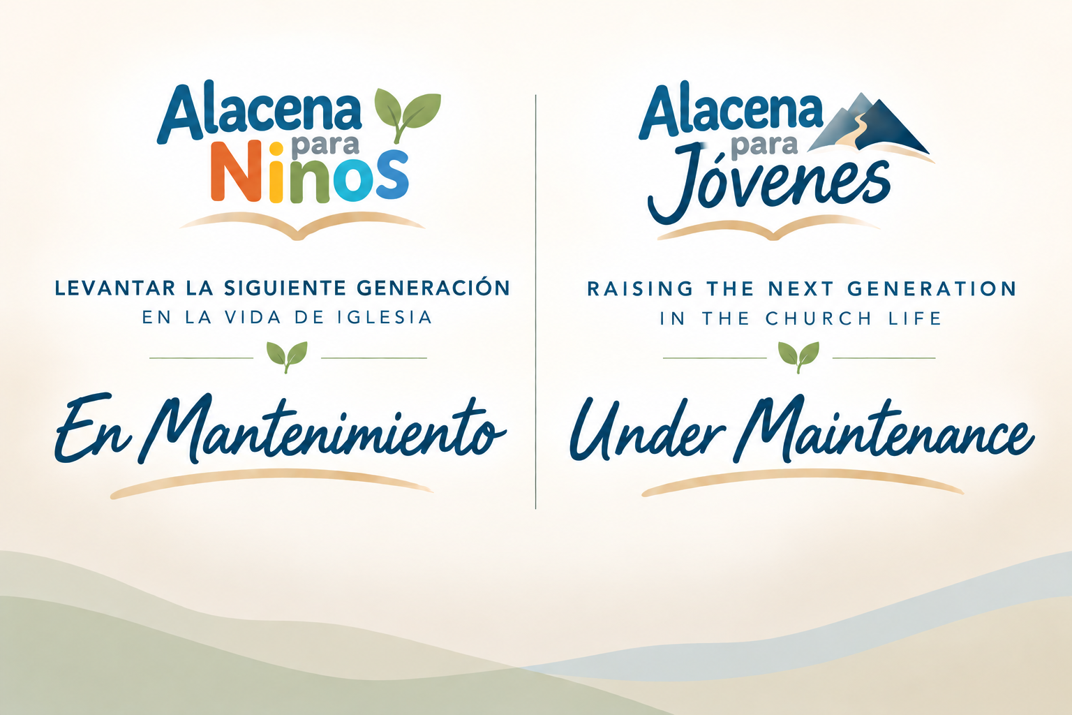 Alacena para Niños y Alacena para Jóvenes - En mantenimiento